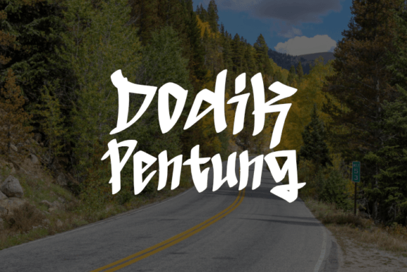 Boost Your Brand with Dodik Pentung: A Versatile Font