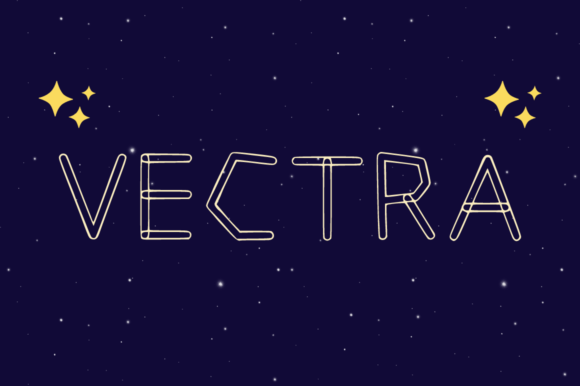 Bring Nostalgia to Your Creations with Vectra Font
