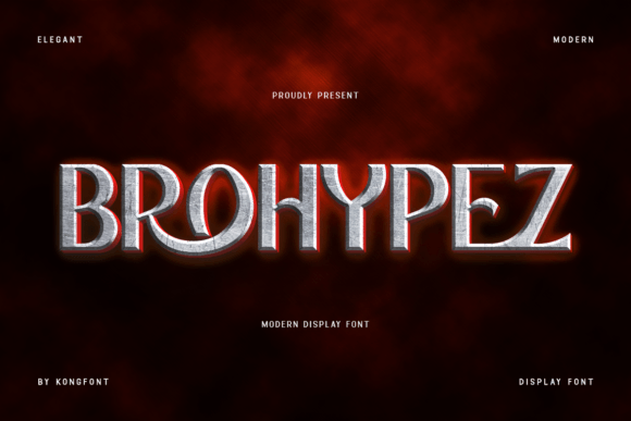 Bring Your Handmade Creations to Life with Brohypez Font
