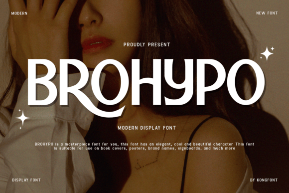 Brohypo: A Bold and Dynamic Display Font for Editorial Impact