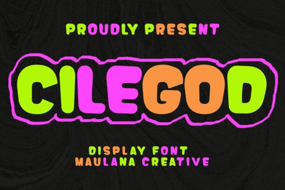 Discover Cilegod: A Bold and Eye-Catching Display Font