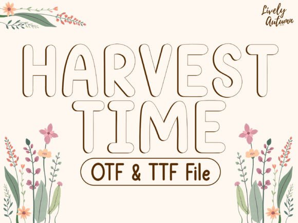 Enhance Your Brand with Harvest Time Font