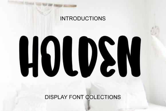 Enhance Your Web Design with Holden: A Stylish Handwritten Display Font