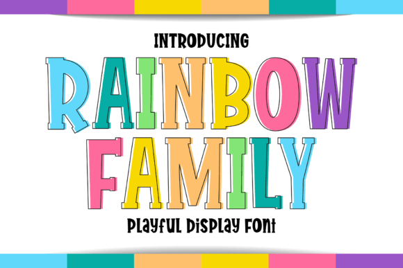 Enhance Your Web Design with Rainbow Family Font