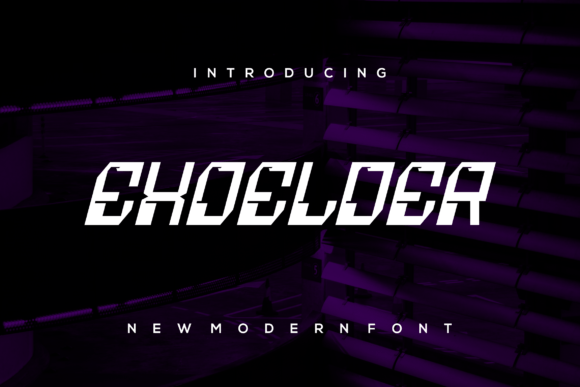 Exoelder: The Bold Font for Creative Makers