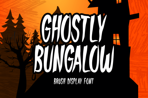 Ghostly Bungalow: A Unique Display Font for Web Design