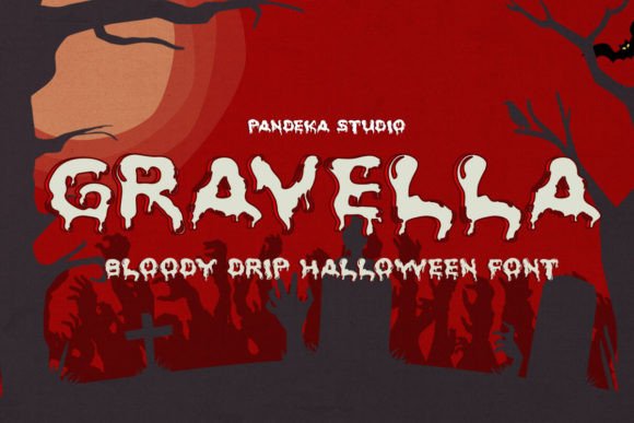 Gravella: The Perfect Font for Spooky and Eerie Editorial Designs
