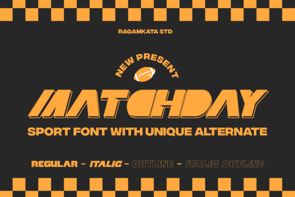 Matchday: A Dynamic Display Font for Engaging Campaigns