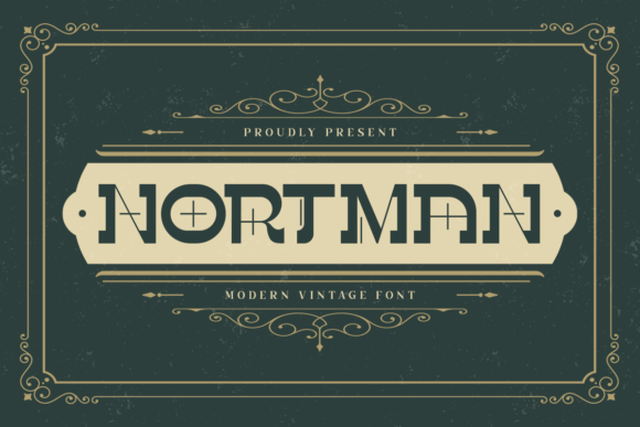 Nortman: A Striking Display Font for Modern Web Design