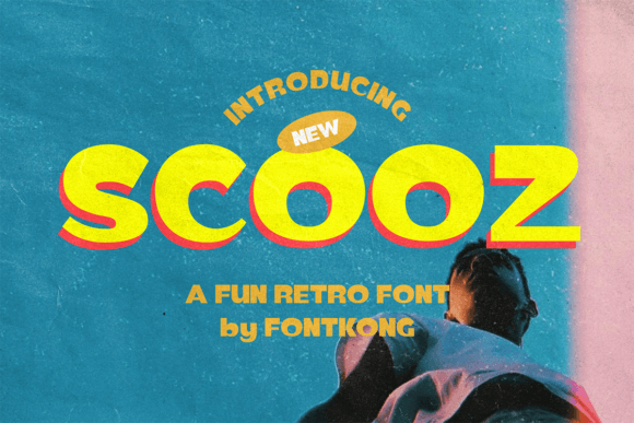 Scooz: A Retro Font for Modern Editorial Design