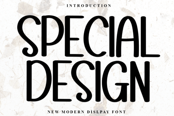 Special Design: A Font for Elegant Handmade Creations