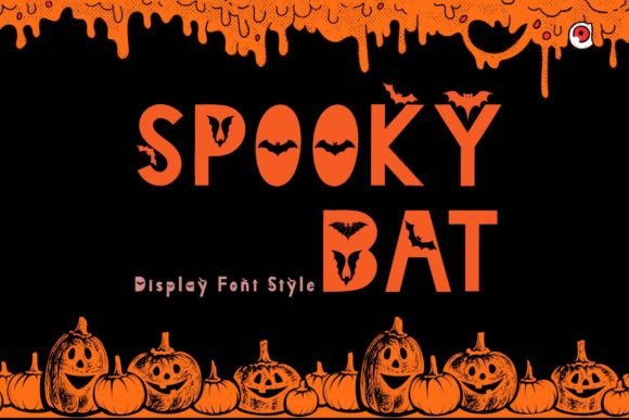 Spooky Bat: A Perfect Horror Display Font for Creative Projects