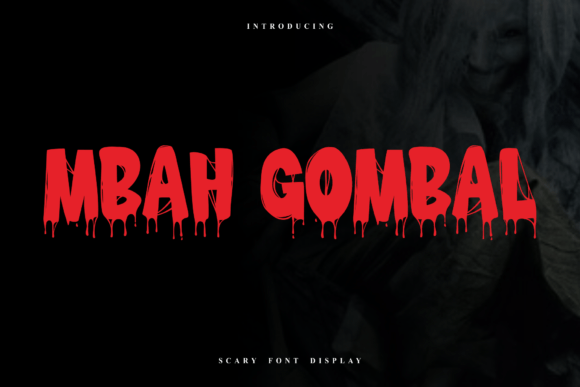 Spooky Charm with Mbah Gombal: A Perfect Display Font