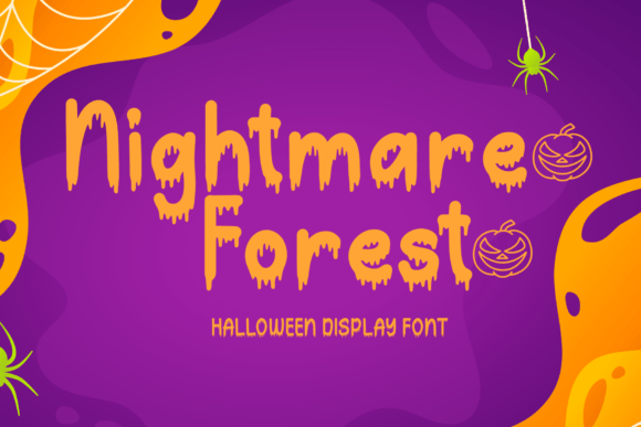 Transform Your Brand with Nightmare Forest Font