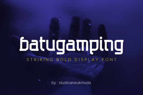 Unleash Creativity with Batugamping Display Font
